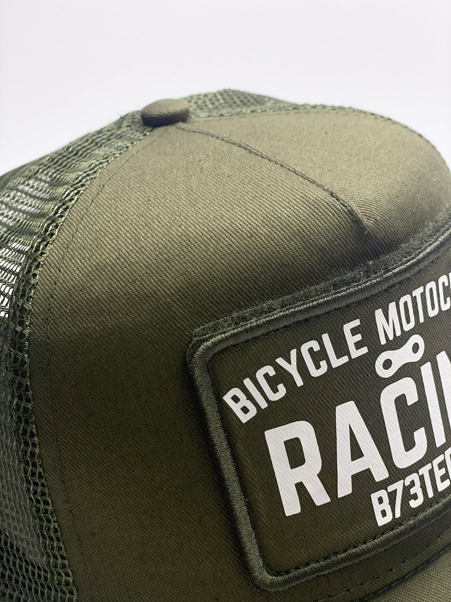 Bicycle trucker hat hotsell