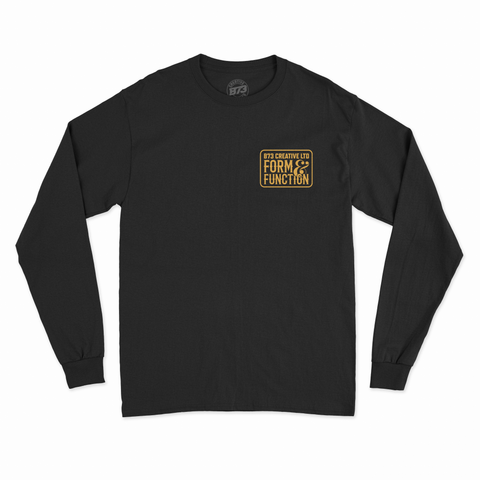FORM & FUNCTION L/SLEEVE - BLACK