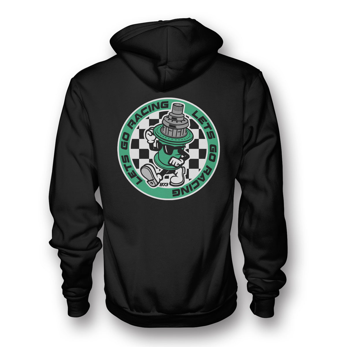 BMX - LET'S GO RACING - ZIPPER – b73tees