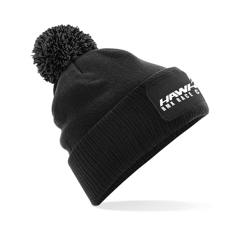 Hayes Hawks Pom Pom Beanie - Black