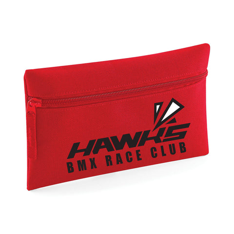 Hayes Hawks Pencil Case - Red